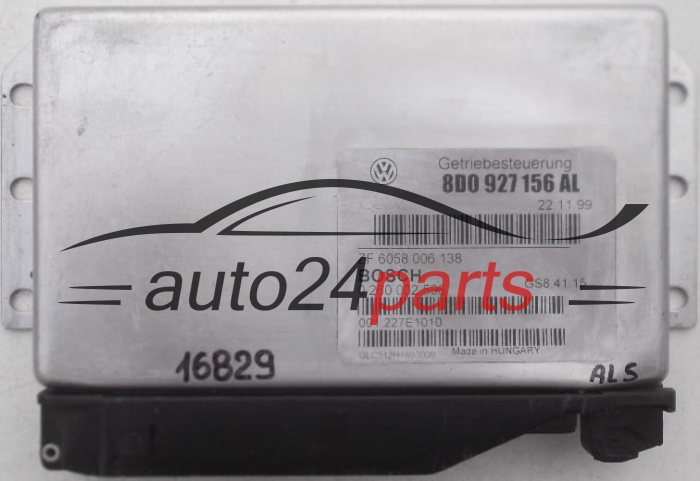CENTRALINA CALCOLATORE SCATOLA DEL CAMBIO AUDI VOLKSWAGEN BOSCH 0 260 002 596, 0260002596, 8D0 927 156 AL