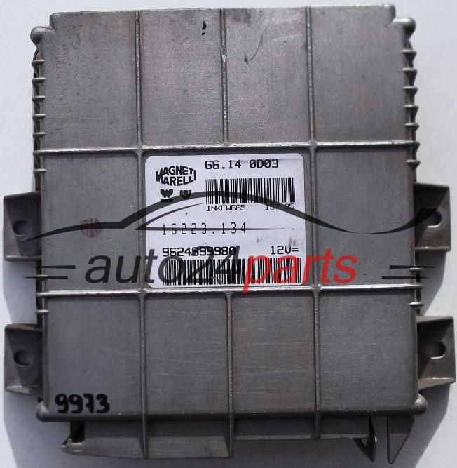 KOMPUTER STEROWNIK SILNIKA CITROEN PEUGEOT Magneti Marelli G6.14 0D03,  16223.134,  9624999980