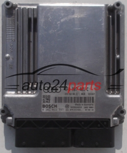 CALCULATEUR MOTEUR AUDI A6 3.0 TDI 4F0907401C, 4F0 907 401 C, 4F0910401Q, 4F0 910 401 Q, BOSCH 0 281 012 757, 0281012757, EDC16CP 0030 1039S14252 