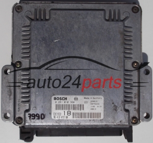 ECU ENGINE CONTROLLER PEUGEOT PARTNER, CITROEN BERLINGO 2.0 HDI, BOSCH 0 281 010 360, BOSCH 0281010360, 96 416 072 80, 9641607280, EDC15C2