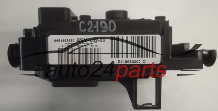 CITROEN PEUGEOT BSM L02-00 9661682680, S118983002 O, S118983002O