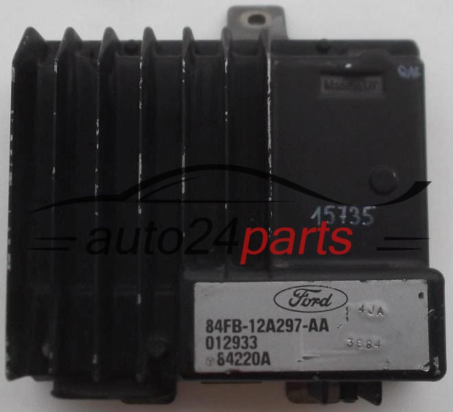 MOTORSTEUERGERÄT ECU STEUERGERAT FORD FIESTA 84FB-12A297-AA, 84FB12A297AA 