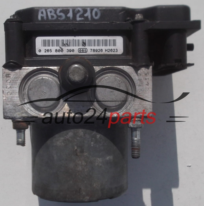 BOMBA HIDRAULICA Y CENTRALITA ABS PEUGEOT  BOSCH 0 265 231 302, 0265231302, 96 468 287 80, 9646828780, 0 265 800 390, 0265800390