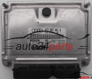 ECU CENTRALITA DE MOTOR AUDI A6 2.5 TDI BOSCH 0 281 010 445, 0281010445, 4Z7 907 401 A, 4Z7907401A 