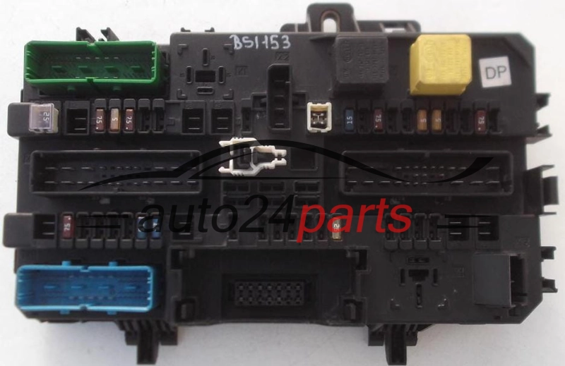 SKRZYNKA ELEKTRYCZNA PRZEKAŻNIKÓW I BEZPIECZNIKÓW MODUŁ NADWOZIA CENTRALKA KOMFORTU BSI TYLNA OPEL ASTRA H ZAFIRA B