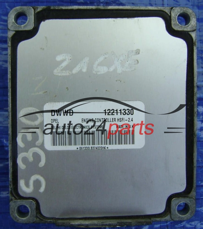 KOMPUTER STEROWNIK SILNIKA OPEL ASTRA G ZAFIRA A 1.6 Z16XEP 12211330 DWWD 93182045 6235388, 62 35 388