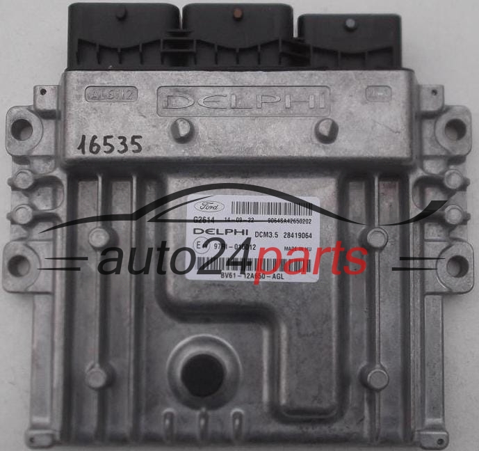 Μονάδα Ελέγχου Κινητήρα FORD 2.0 TDCI BV61-12A650-AGL, BV6112A650AGL, DELPHI 28419064