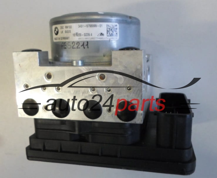 POMPE HYDRAULIQUE ET CALCULATEUR d'ABS BMW 3451-6798899-01