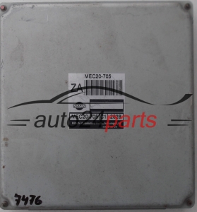 MOTORSTEUERGERÄT ECU STEUERGERAT NISSAN ALMERA 1.5 MEC20-705, MEC20705, C1, ZA, 2828
