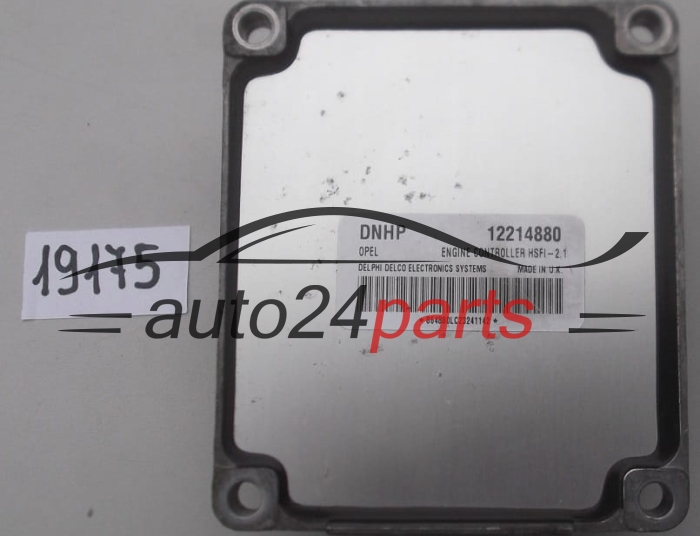 KOMPUTER STEROWNIK SILNIKA OPEL ASTRA ZAFIRA DELPHI DELCO 12214880 DNHP, 12214880DNHP, HSFI-2.1