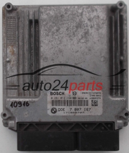 KOMPUTER STEROWNIK SILNIKA BMW SERII 5 E60/E61 530 3.0 DIESEL BOSCH 0281012190, 0 281 012 190, DDE 7 807 167, 7807167, 171068707 - 