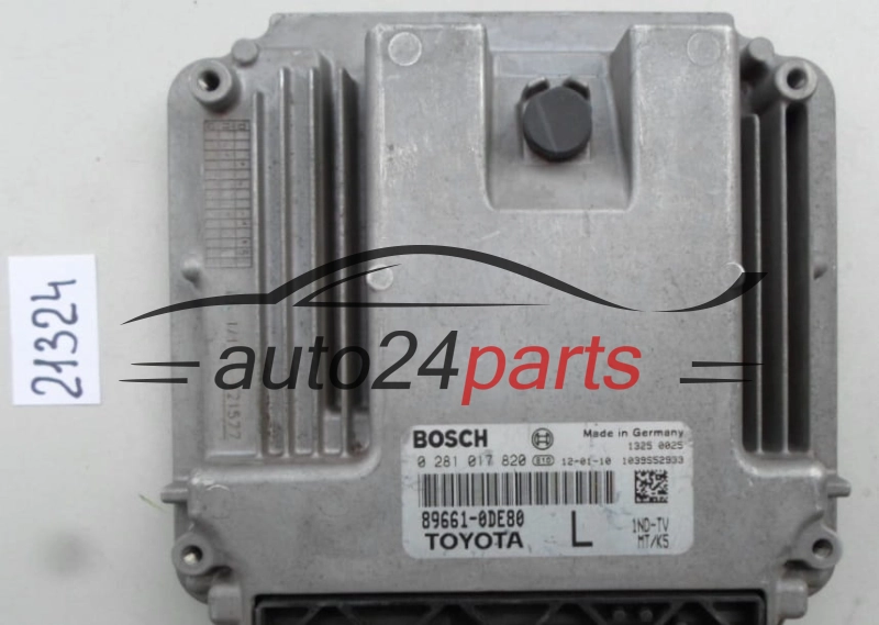 Μονάδα Ελέγχου Κινητήρα TOYOTA YARIS BOSCH 0 281 017 820, 0281017820, 89661-0DE80, 896610DE80