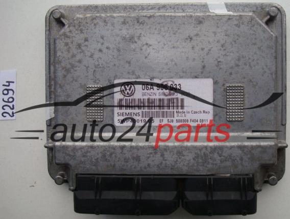 KOMPUTER STEROWNIK SILNIKA VOLKSWAGEN GOLF SIEMENS 5WP40019 05, 5WP4001905, 06A 906 033, 06A906033