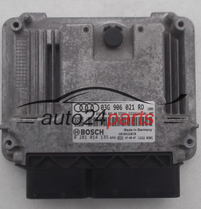AUDI A3 1.9 TDI 03G906021RD, 03G 906 021 RD BOSCH 0281014135, 0 281 014 135