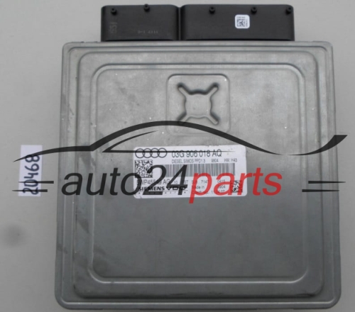 KOMPUTER STEROWNIK SILNIKA AUDI A4 2.0 TDI SIEMENS VDO 5WP45549 AG, 03G 906 018 AQ