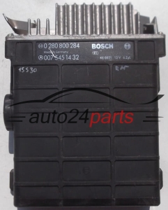 KOMPUTER STEROWNIK SILNIKA MERCEDES W201 190 W124 124 W126 126 2.6 BENZYNA 0075451432, 007 545 14 32, BOSCH 0280800284, 0 280 800 284 - 