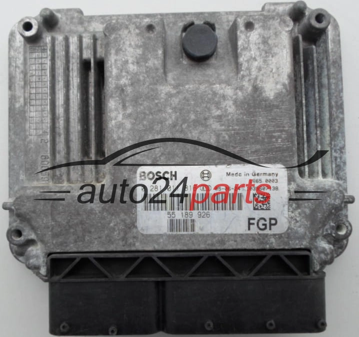 MOTORSTEUERGERÄT ECU STEUERGERAT OPEL VECTRA SIGNUM 1.9 CDTI Z19DT Z19DTL Z19DTH 55189926, 55 189 926, BOSCH 0281011816 , 0 281 011 816, 6235370, 62 35 370