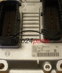 ECU ENGINE CONTROLLER  FIAT STILO 1.4 16V BOSCH 0 261 208 204, 0261208204, 0 055 208 850 0, 00552088500, A152 B 