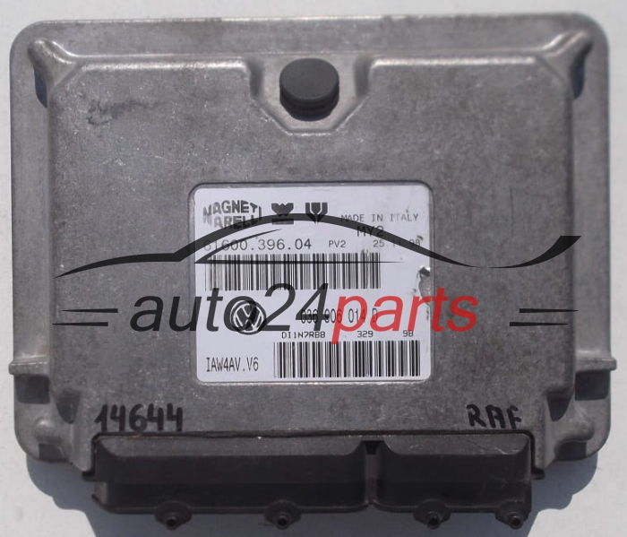 CENTRALINA DO MOTORE VW VOLKSWAGEN LUPO 1.4 16V, 036 906 014 D, 036906014D, 61600.396.04, 6160039604, MAGNETI MARELLI IAW4AV.V6, IAW4AVV6