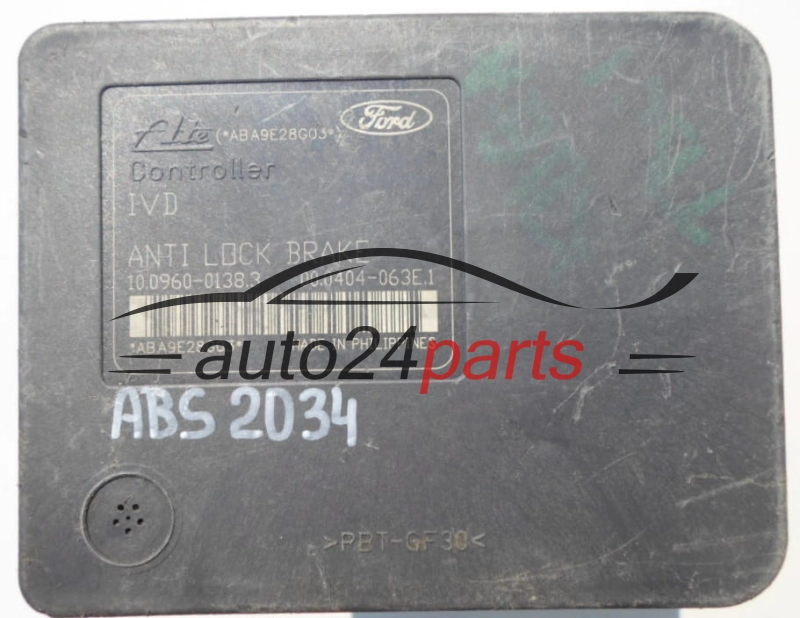 ABS POMPA CENTRALINA FORD KUGA FoMoCo 00.0404-063E.1, ATE 10.0960-0138.3