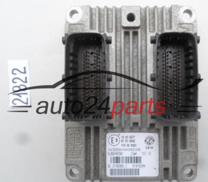ECU ENGINE CONTROLLER FIAT PUNTO EVO IAW5SF8.E5, IAW5SF8E5, 51918294