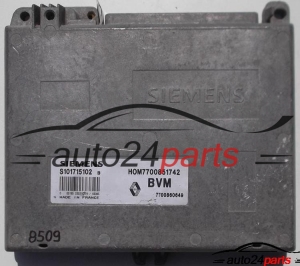 MOTORSTEUERGERÄT ECU STEUERGERAT RENAULT CLIO 1.8 S101715102, HOM7700851742, 7700860649 