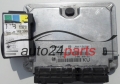 ECU ENGINE CONTROLLER  OPEL ASTRA VECTRA ZAFIRA 2.0 DTI BOSCH 0 281 001 631, 90 508 976 KU