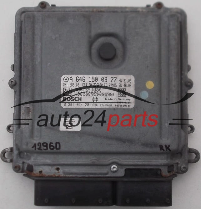 calculateur moteur pour mercedes sprinter 