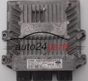 MOTORSTEUERGERÄT ECU STEUERGERÄT  FORD FUSION 1.4 TDCI SIEMENS 5WS40434A-T,  7M71-12A650-AA