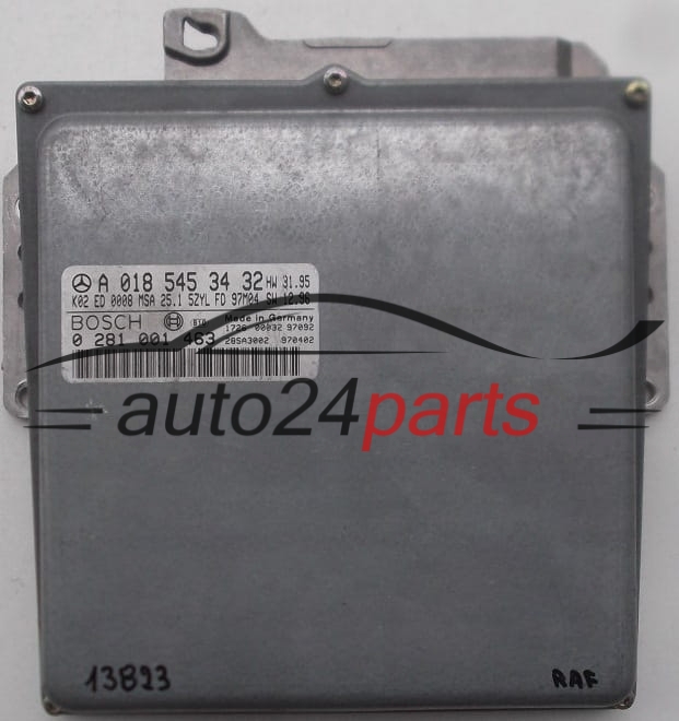CENTRALITA DE MOTOR MERCEDES W202 C250 2.5 TDI BOSCH 0281001463 A0185453432