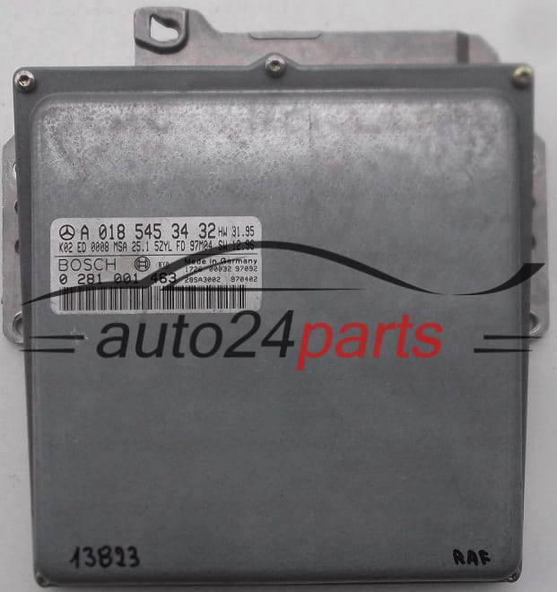 CENTRALINA DO MOTORE  MERCEDES W202 C250 2.5 TDI BOSCH 0281001463 A0185453432