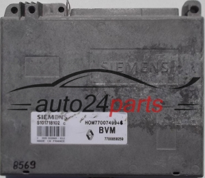 KOMPUTER STEROWNIK SILNIKA RENAULT CLIO 1.4, S101718103, HOM7700749946, BVM