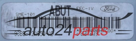 ecu engine control module FORD MONDEO 1.6 16V