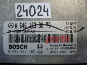KOMPUTER STEROWNIK SILNIKA MERCEDES BENZ BOSCH 0 281 011 162, 0281011162, A6461533079, CR3.13