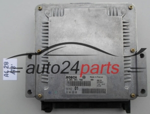 KOMPUTER STEROWNIK SILNIKA PEUGEOT 406 2.0 HDI BOSCH 0 281 001 782, 0281001782, 96 346 628 80, 9634662880, EDC15C2 - 178