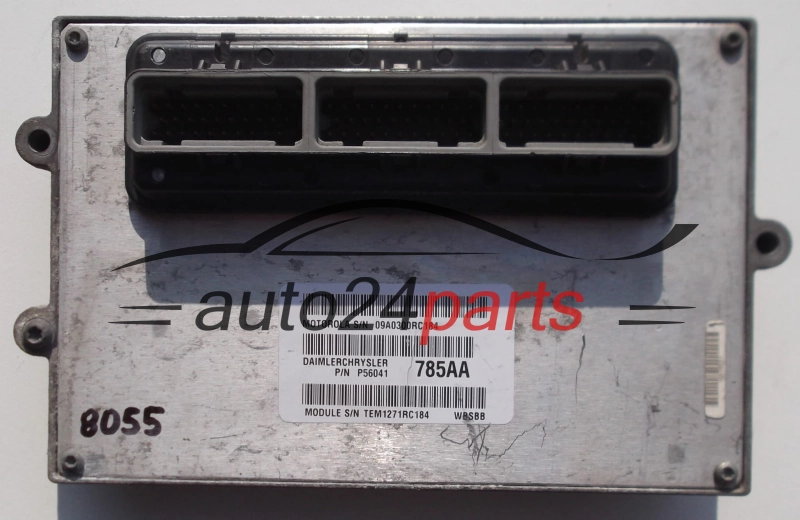 CENTRALINA DO MOTORE CHRYSLER JEEP GRAND CHEROKEE 4.0 MOTOROLA 09A0300RC184, P56041 785AA, P56041785AA, WBSBB