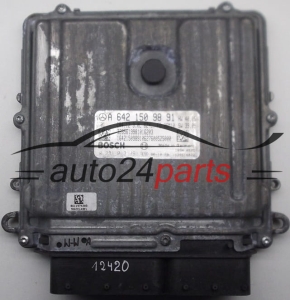 CENTRALITA DE MOTOR MERCEDES BOSCH 0 281 013 391, 0281013391, A 642 150 98 91, A6421509891