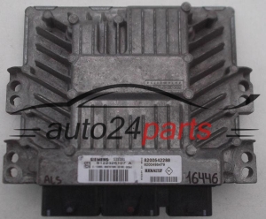 MOTORSTEUERGERÄT ECU STEUERGERAT RENAULT MEGANE 1.5 DCI SIEMENS S122326107 A, S122326107A, 8200542288