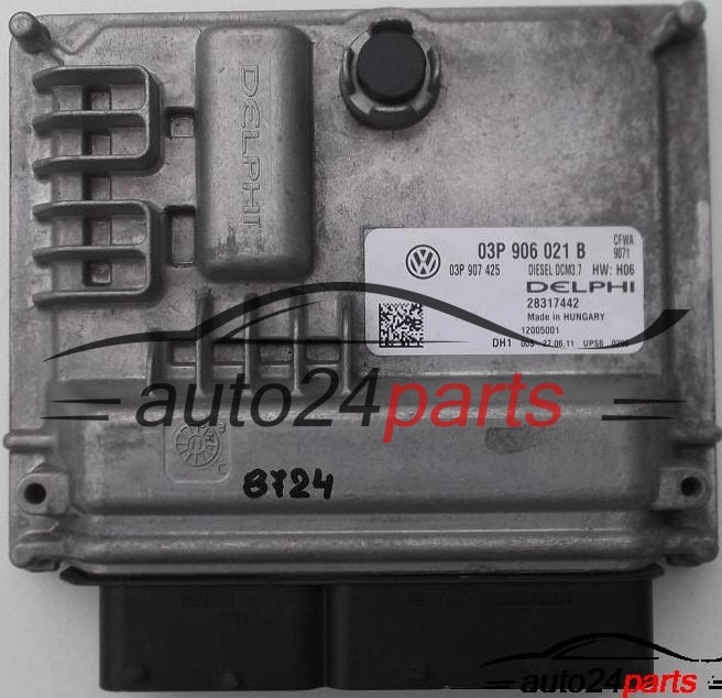 calculateur moteur pour vw volkswagen polo 6r 1.2 tdi