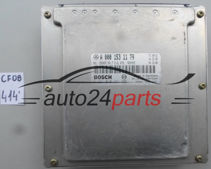  MERCEDES VITO 220 CDI A0001531179, A 000 153 11 79, BOSCH 0281010431