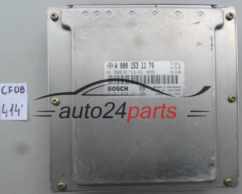  MERCEDES VITO 220 CDI A0001531179, A 000 153 11 79, BOSCH 0281010431