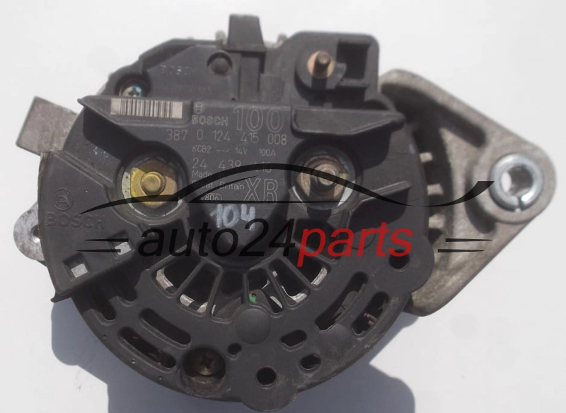 Alternator  OPEL VECTRA B 1.6 X16XEL Y16XE Z16XE BOSCH 0 124 415 008,  24 439 410 XR