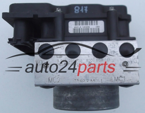 ABS RENAULT MODUS BOSCH 0265231802 / 8200559748 / 0265800558