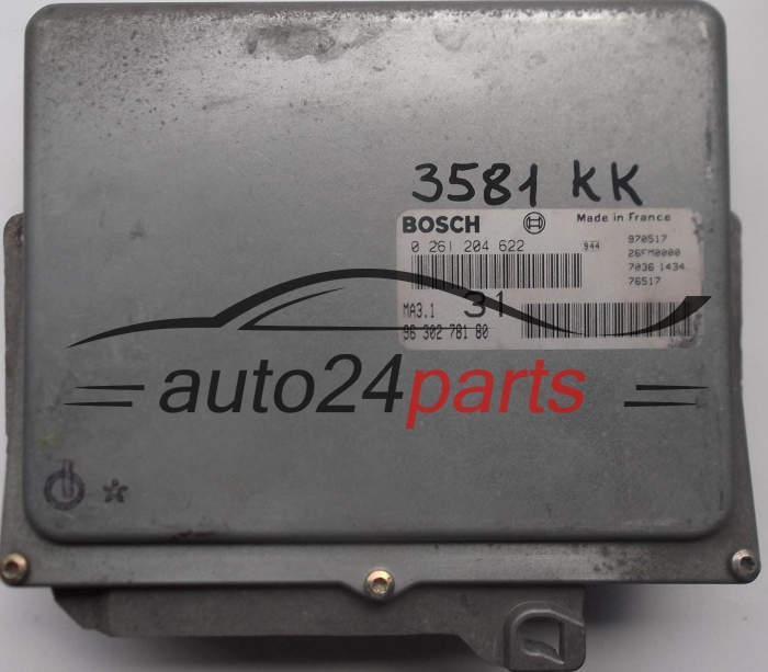 calculateur moteur pour citroen saxo 1.1