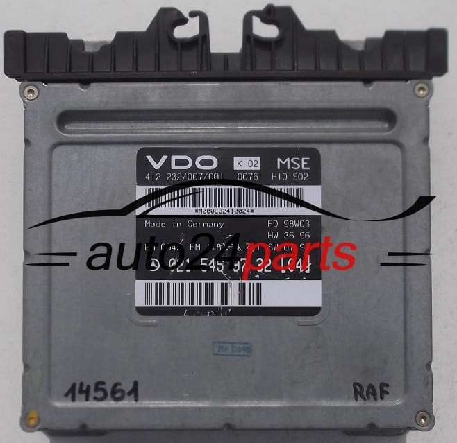MERCEDES VDO 412 232007001, 412232007001, 021 545 97 32, 0215459732