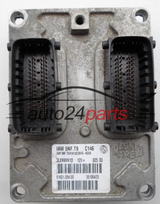 ECU CENTRALITA DE MOTOR  FIAT STILO 1.6 Magneti Marelli IAW 5NF.T9,  55186425