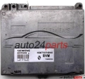 MOTORSTEUERGERÄT ECU STEUERGERAT RENAULT 19 1.4, SIEMENS S101718103B, S101718103 B , HOM7700749946, 7700749946 