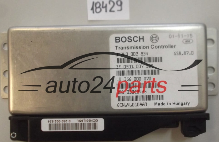 STEROWNIK SKRZYNI AUTOMATYCZNEJ LAND ROVER 2.5 TDI BOSCH 0 260 002 834, 0260002834, ZF 0501 007 329, ZF0501007329