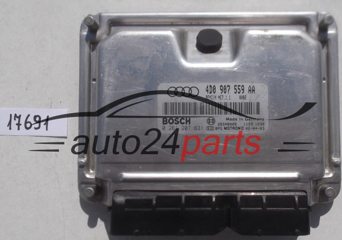 Μονάδα Ελέγχου Κινητήρα AUDI S8 4.2 BOSCH 0 261 207 631
