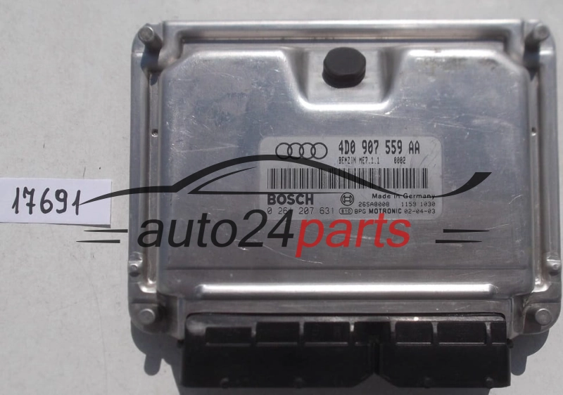 Μονάδα Ελέγχου Κινητήρα AUDI S8 4.2 BOSCH 0 261 207 631